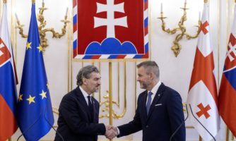 Rozprával sa Pellegrini s Kavelašvilim o ľudskoprávnej situácii v oboch krajinách?
